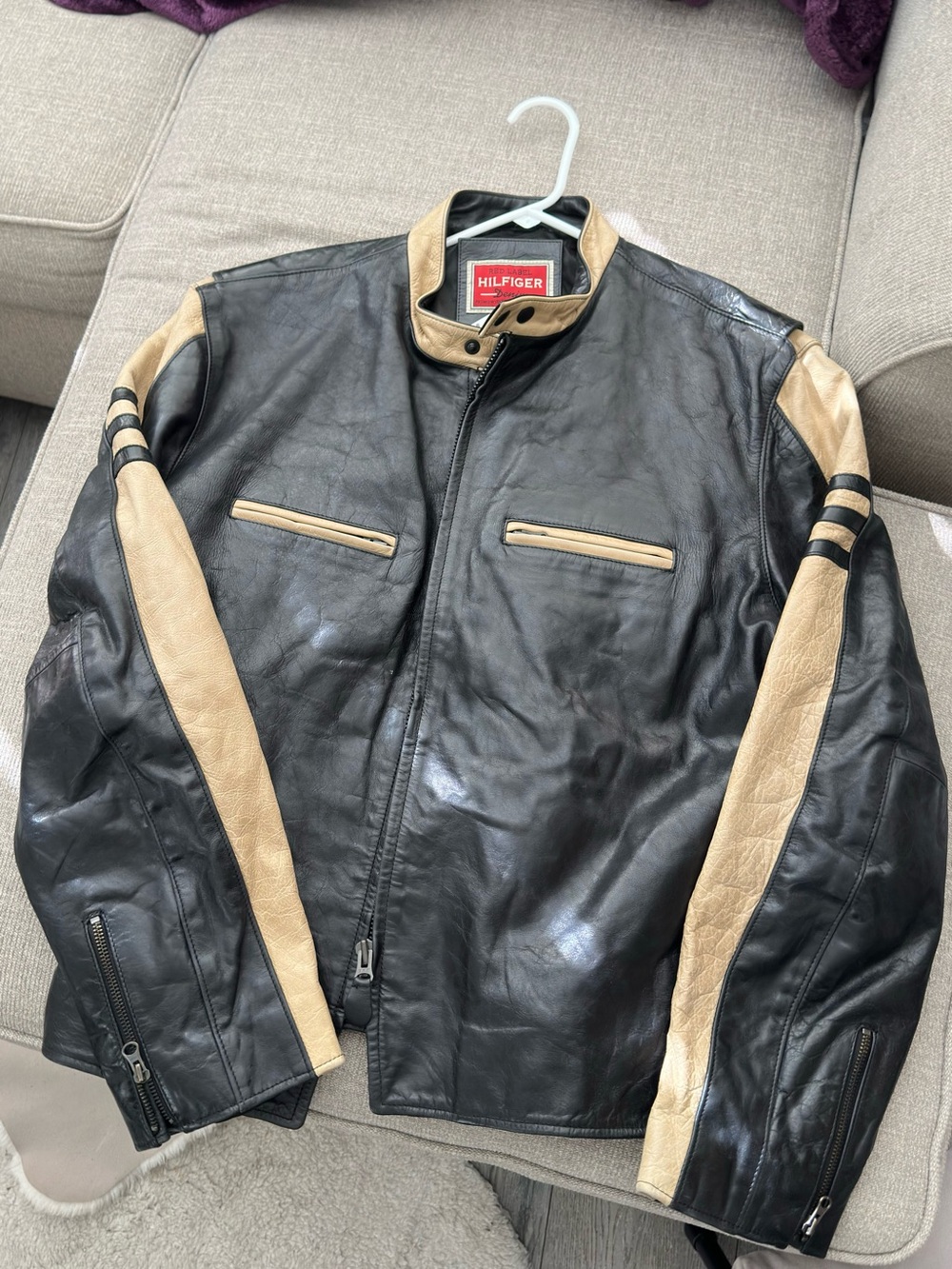Tommy Hilfiger Motorcycle Style Jacket